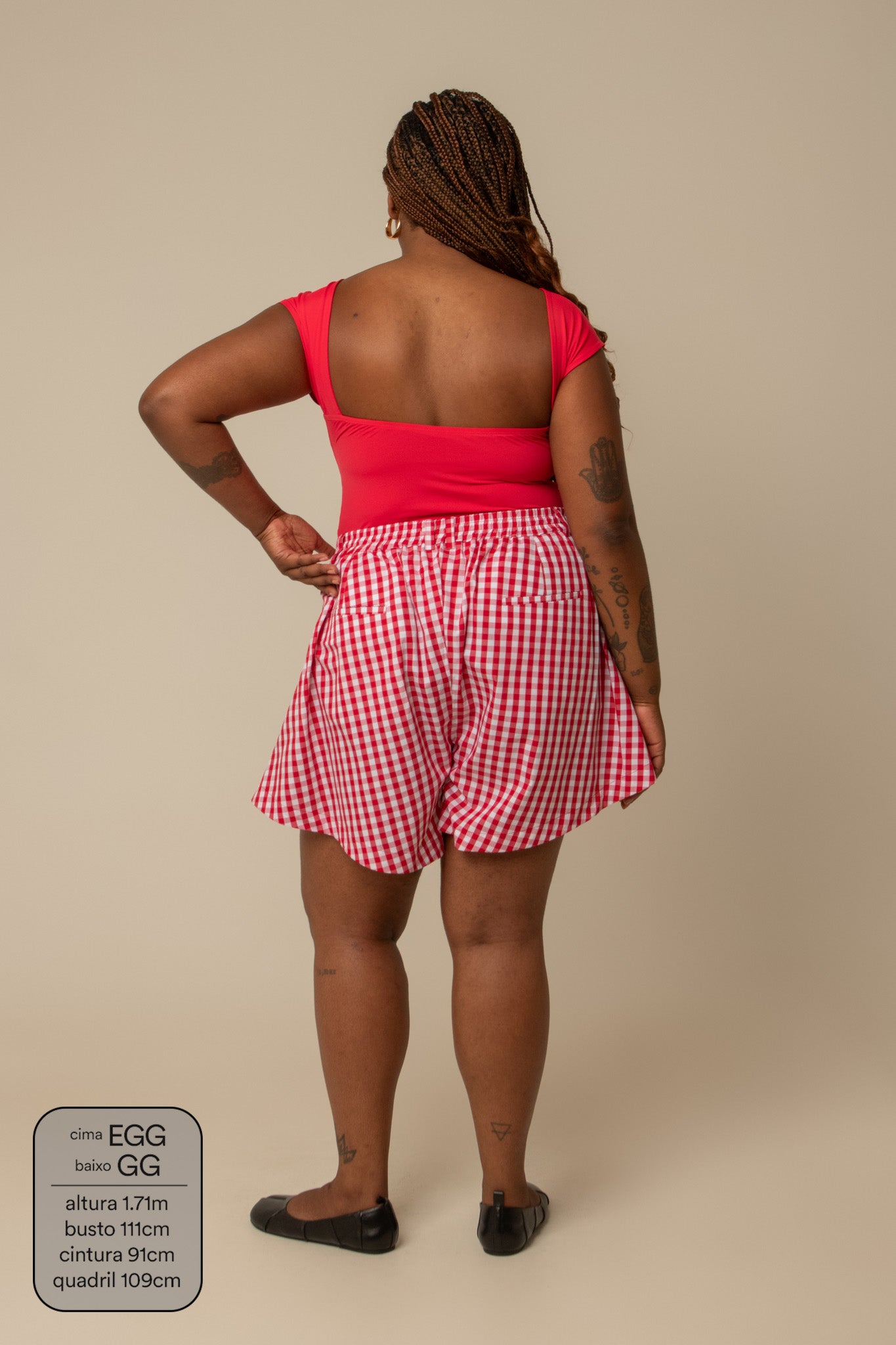 short guapa | short soltinho com pregas