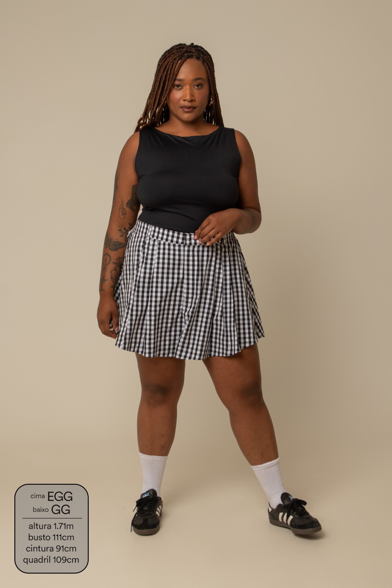 short guapa | short soltinho com pregas