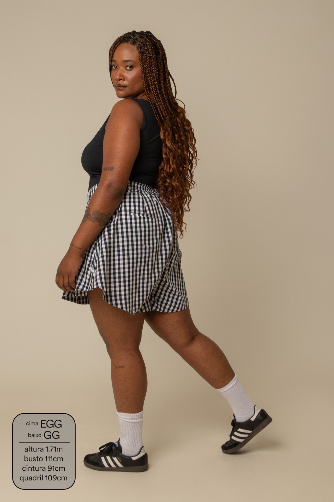 short guapa | short soltinho com pregas