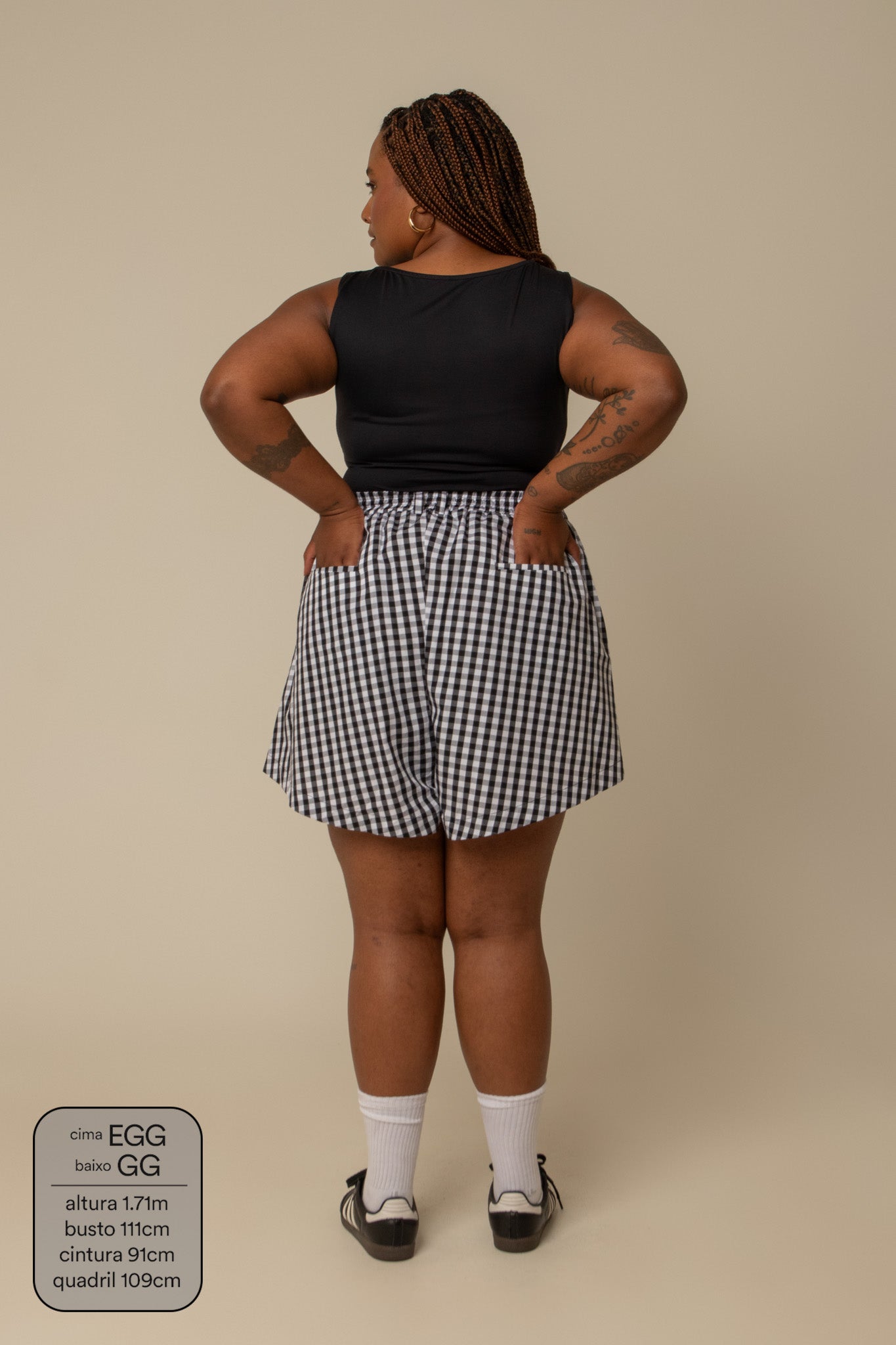 short guapa | short soltinho com pregas