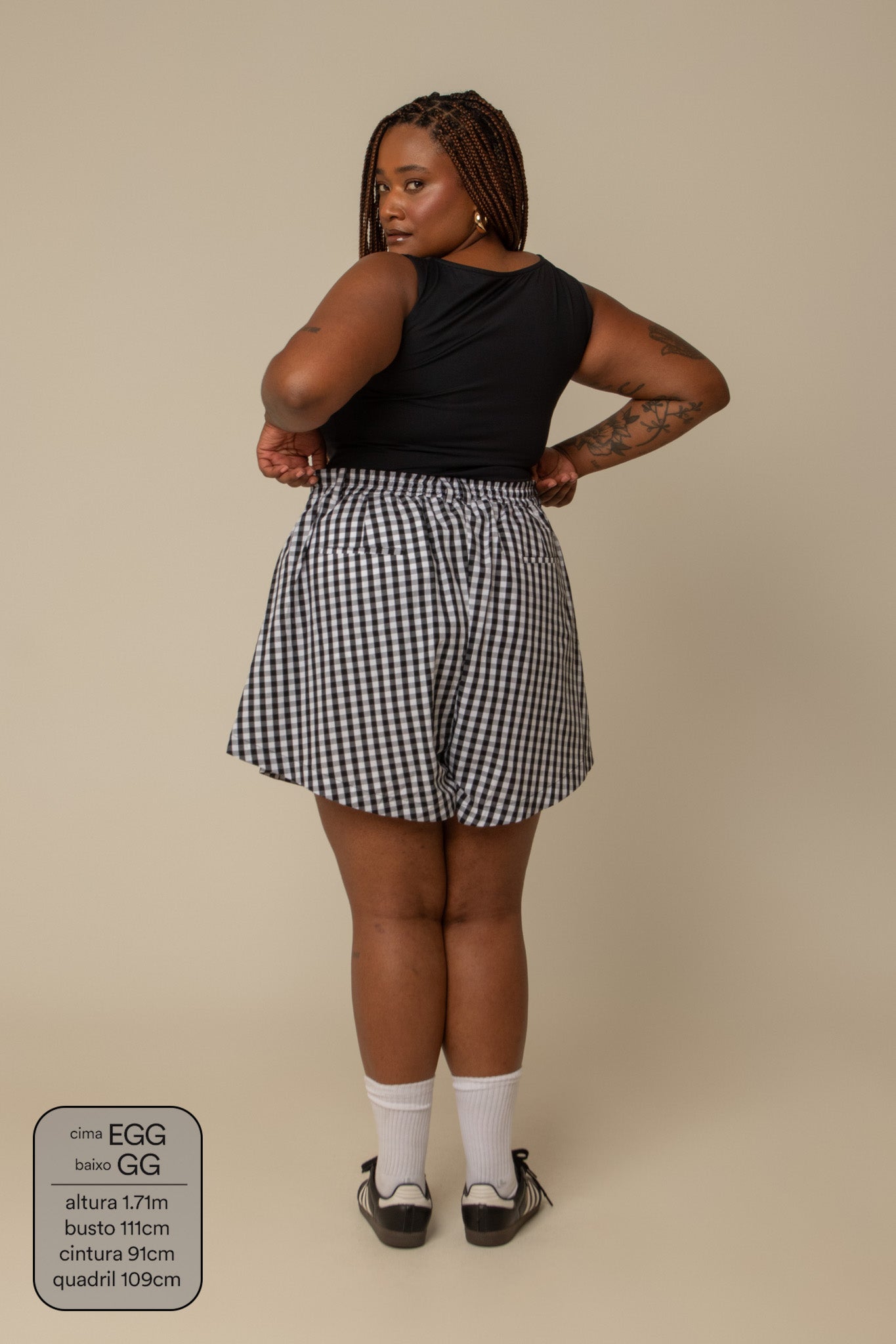 short guapa | short soltinho com pregas
