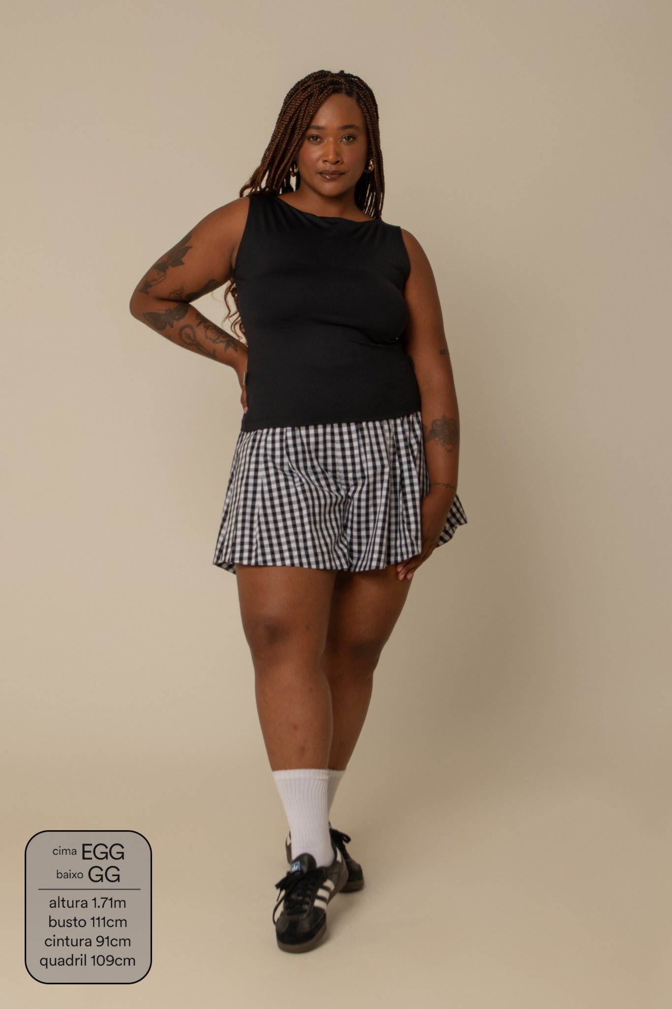 short guapa | short soltinho com pregas