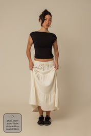 saia guapa | saia longa com bolsos
