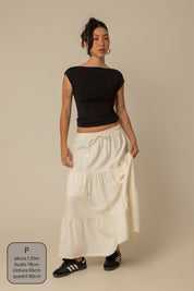 saia guapa | saia longa com bolsos