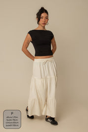 saia guapa | saia longa com bolsos