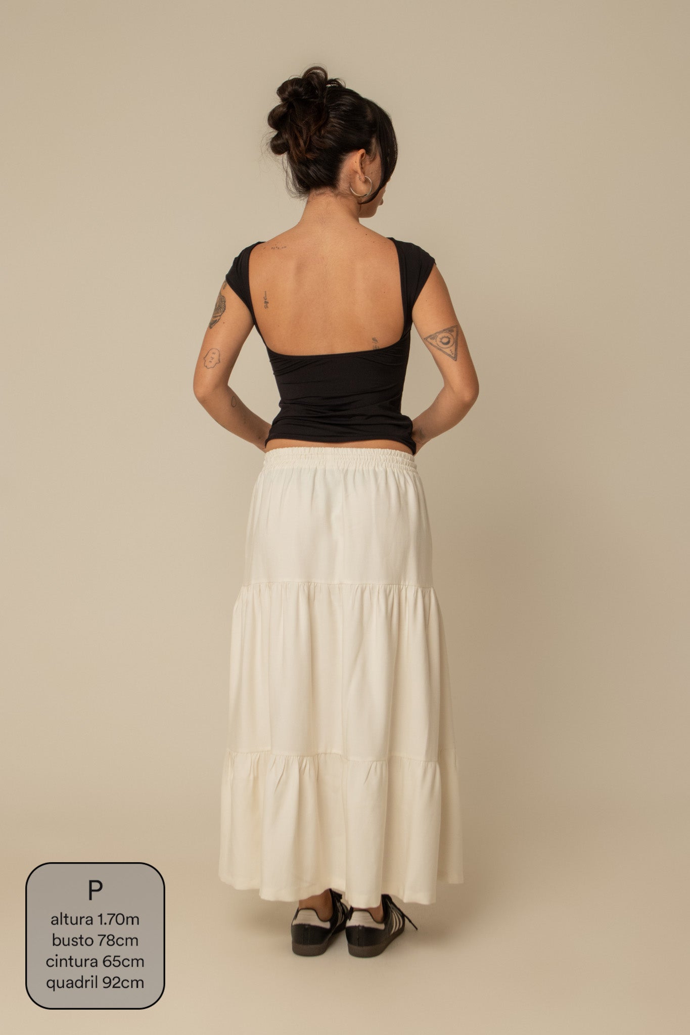 saia guapa | saia longa com bolsos