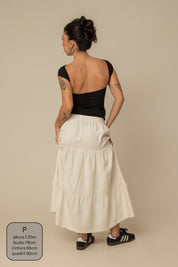 saia guapa | saia longa com bolsos
