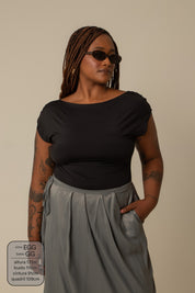 blusa guapa | blusa poliamida decote costas