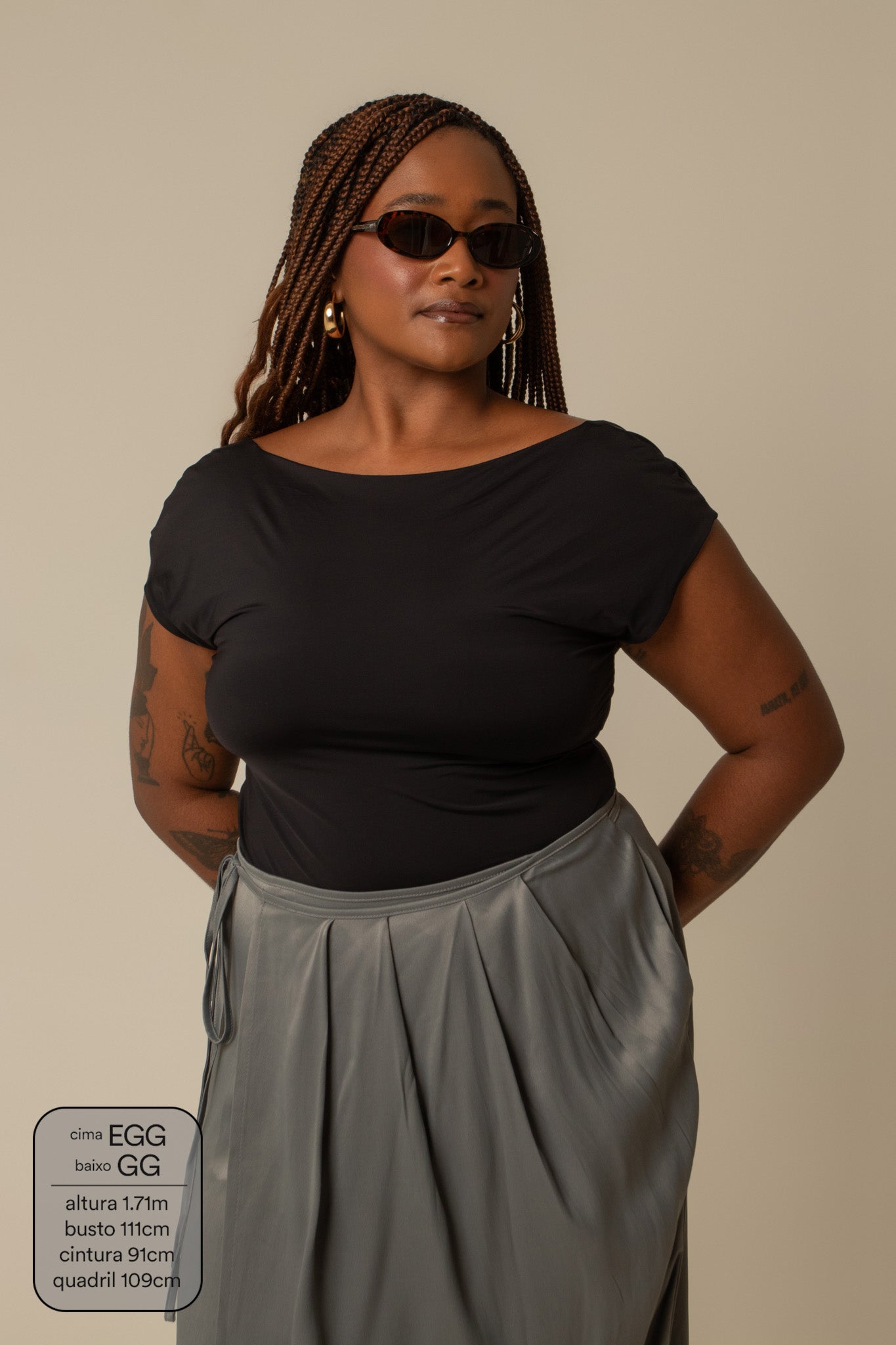 blusa guapa | blusa poliamida decote costas