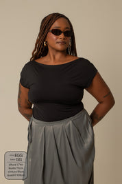 blusa guapa | blusa poliamida decote costas