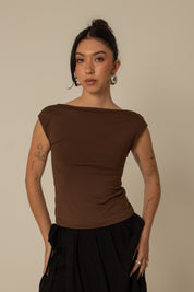 blusa guapa | blusa poliamida decote costas