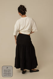 saia guapa | saia longa com bolsos