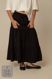 saia guapa | saia longa com bolsos