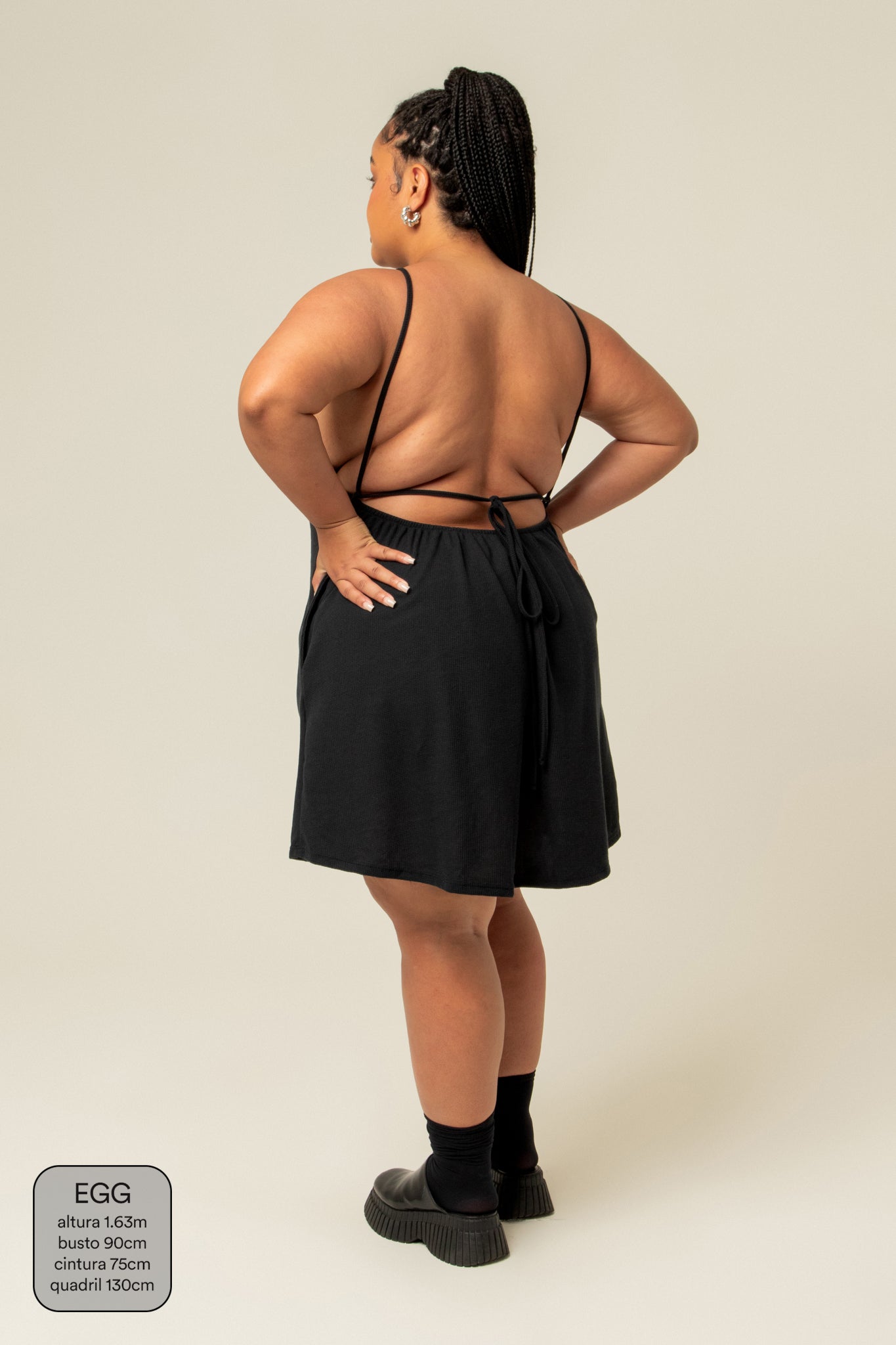vestido comfy curto | vestido frente única