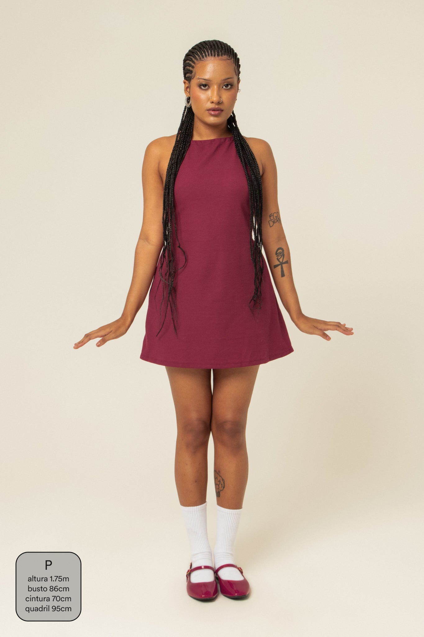 vestido comfy curto | vestido frente única