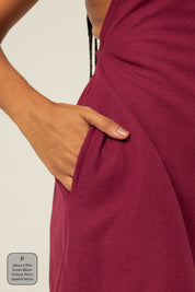 vestido comfy curto | vestido frente única