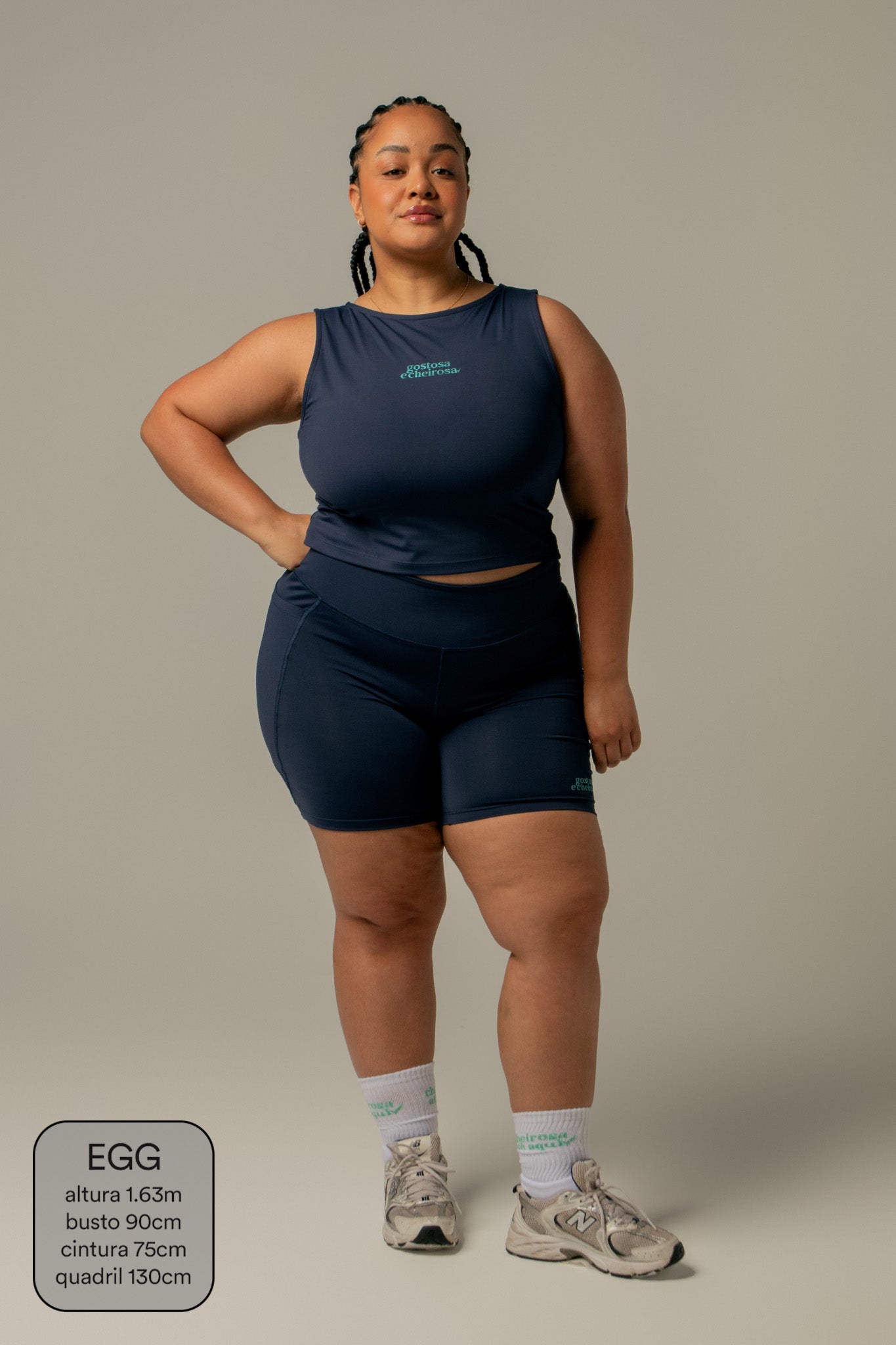 short biker gym babe collab Rexona