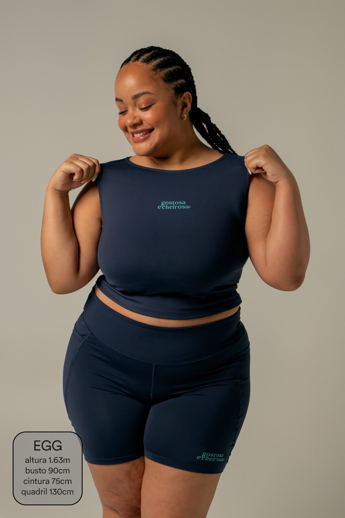 cropped reto gym babe collab Rexona