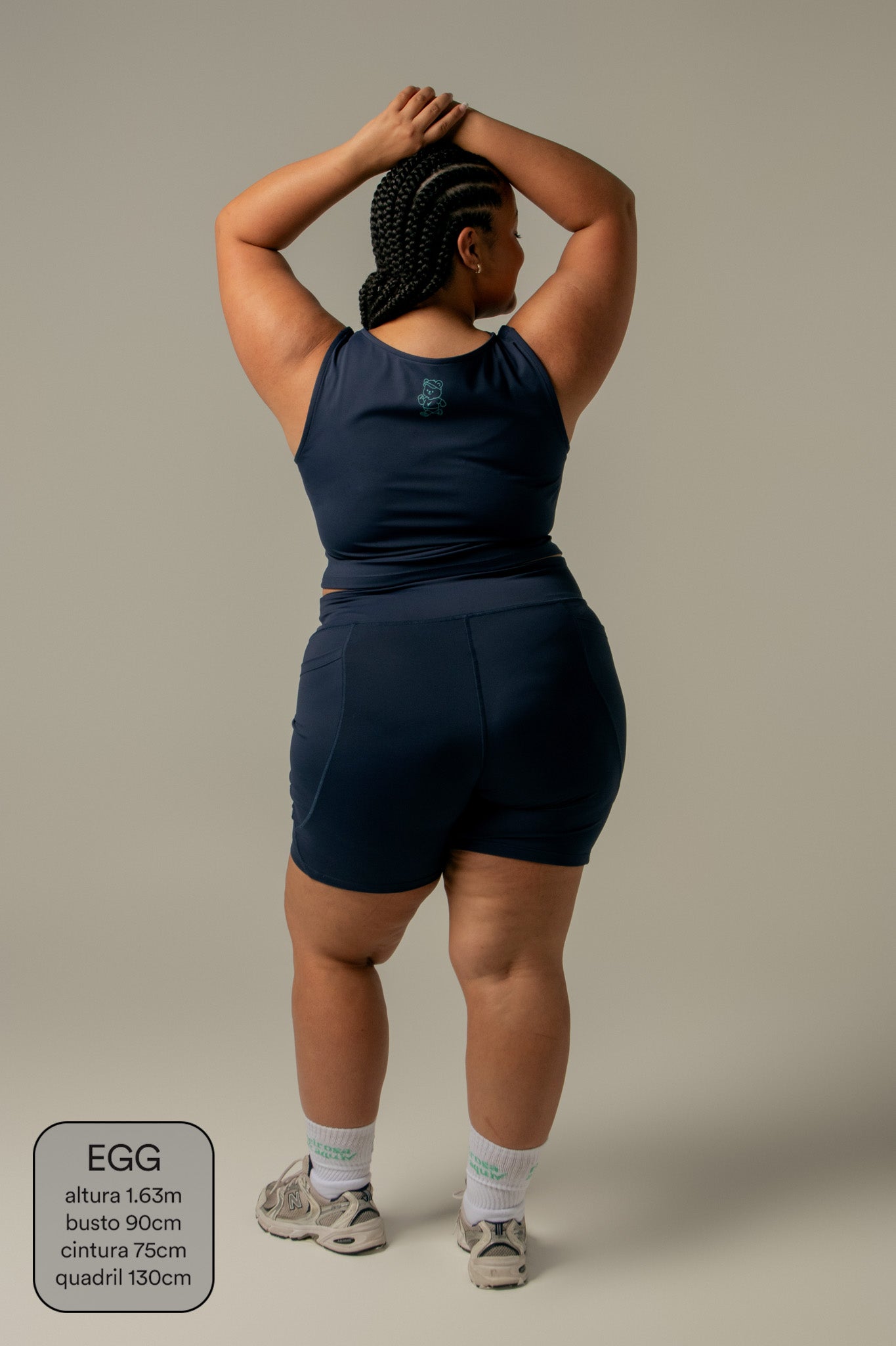 short biker gym babe collab Rexona