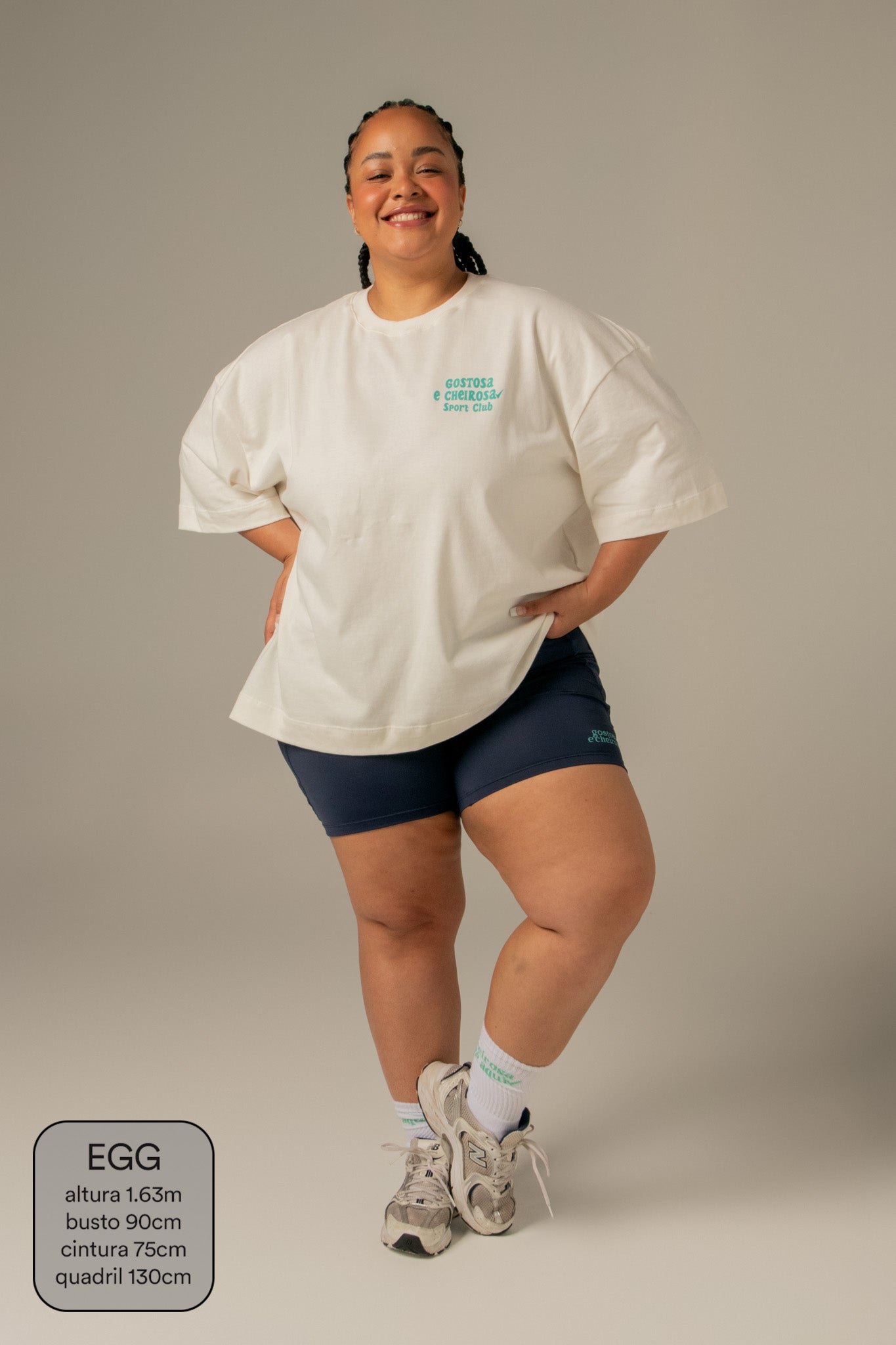 camisetão gostosa & cheirosa sport club collab Rexona
