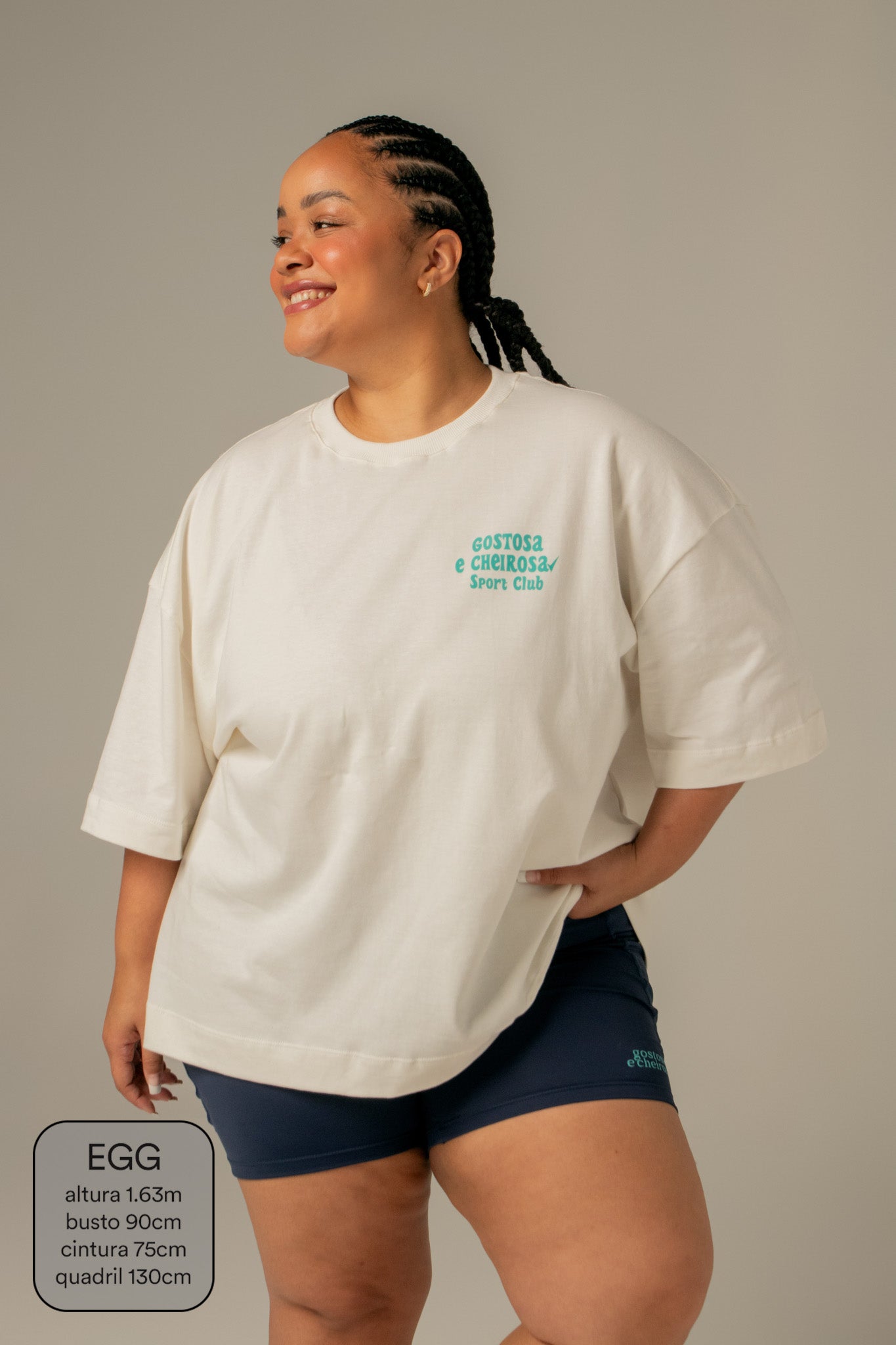 camisetão gostosa & cheirosa sport club collab Rexona