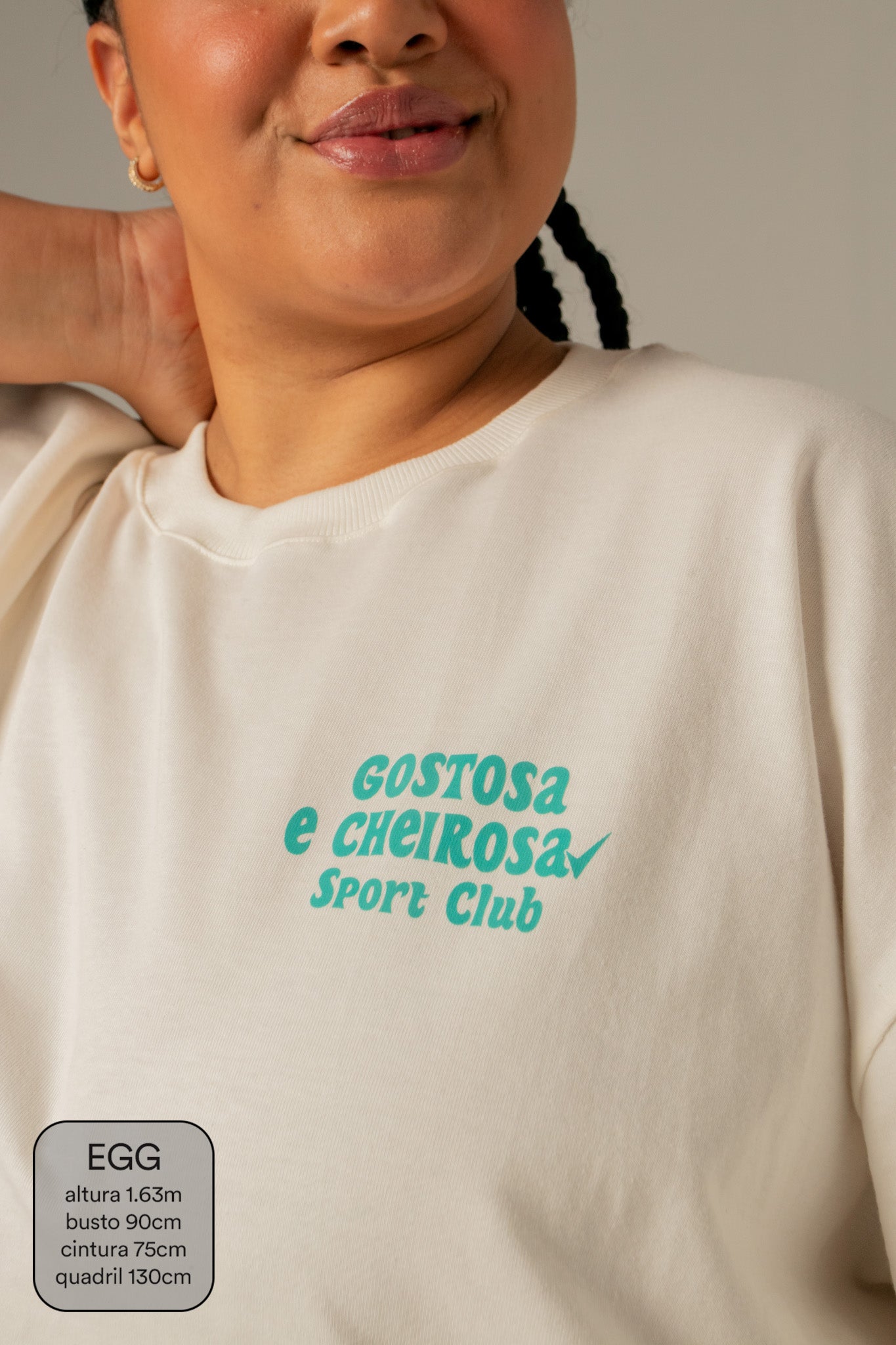 camisetão gostosa & cheirosa sport club collab Rexona