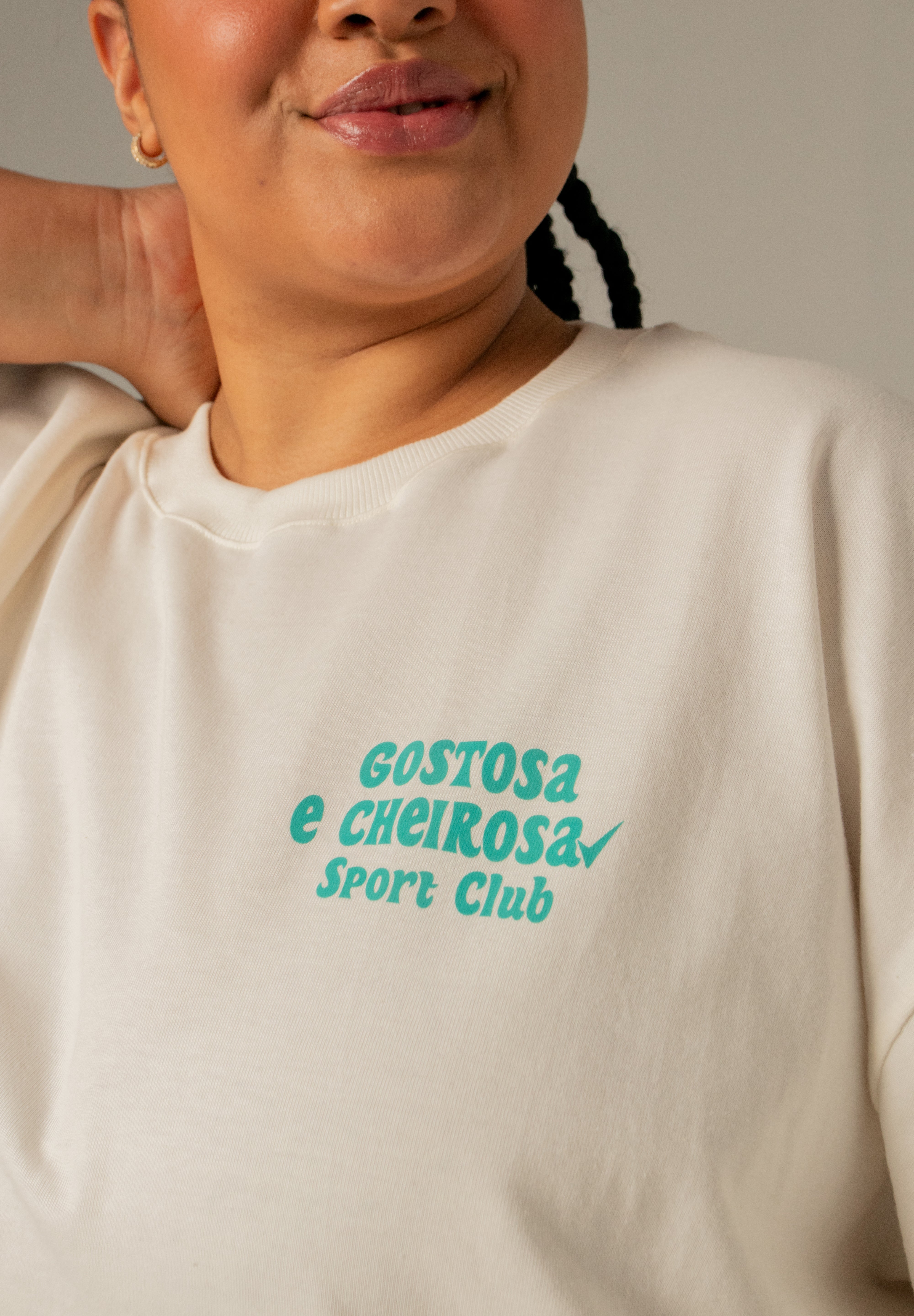 camisetão gostosa & cheirosa sport club collab Rexona