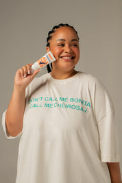 camisetão call me cheirosa collab Rexona