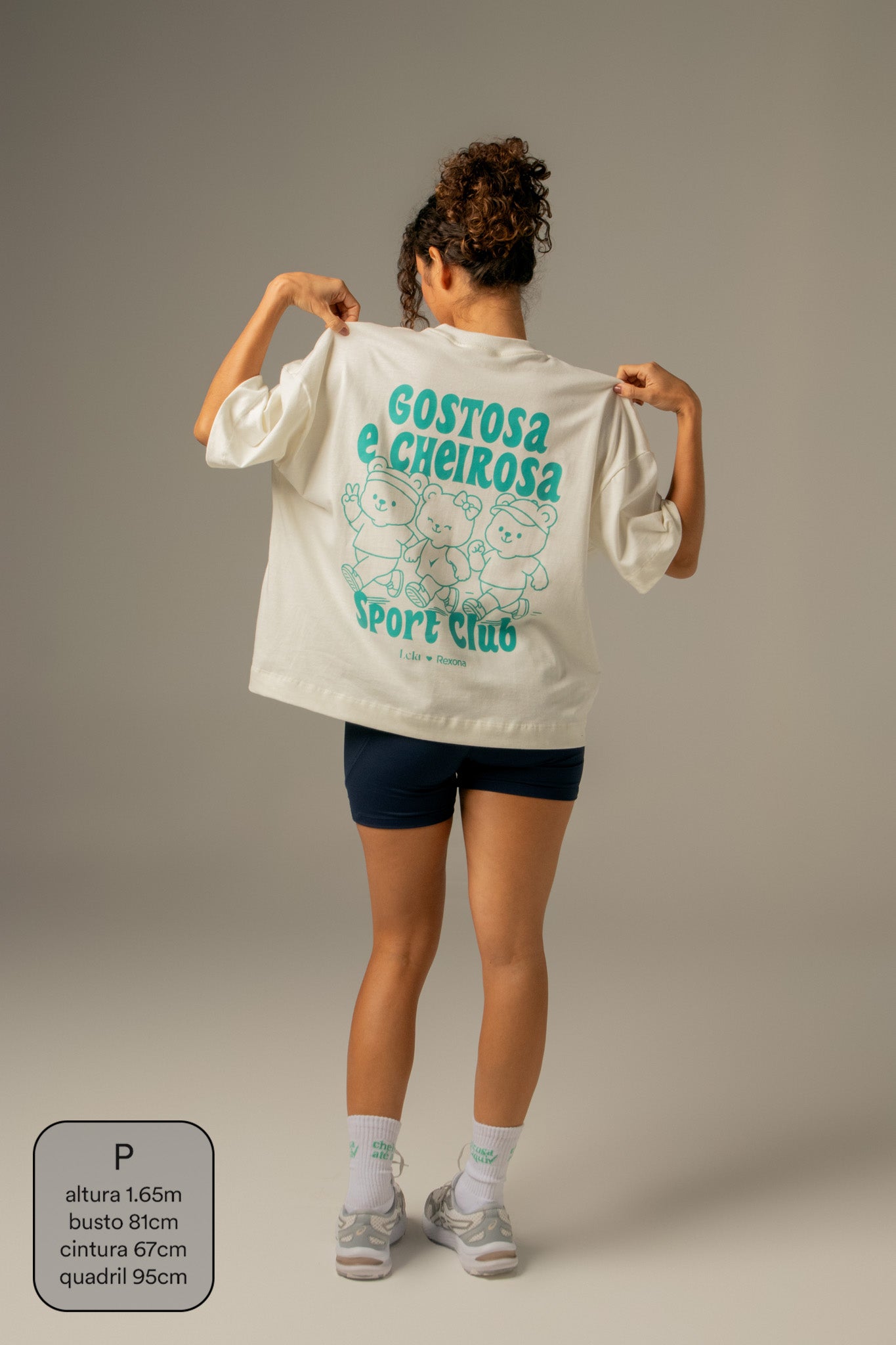 camisetão gostosa & cheirosa sport club collab Rexona