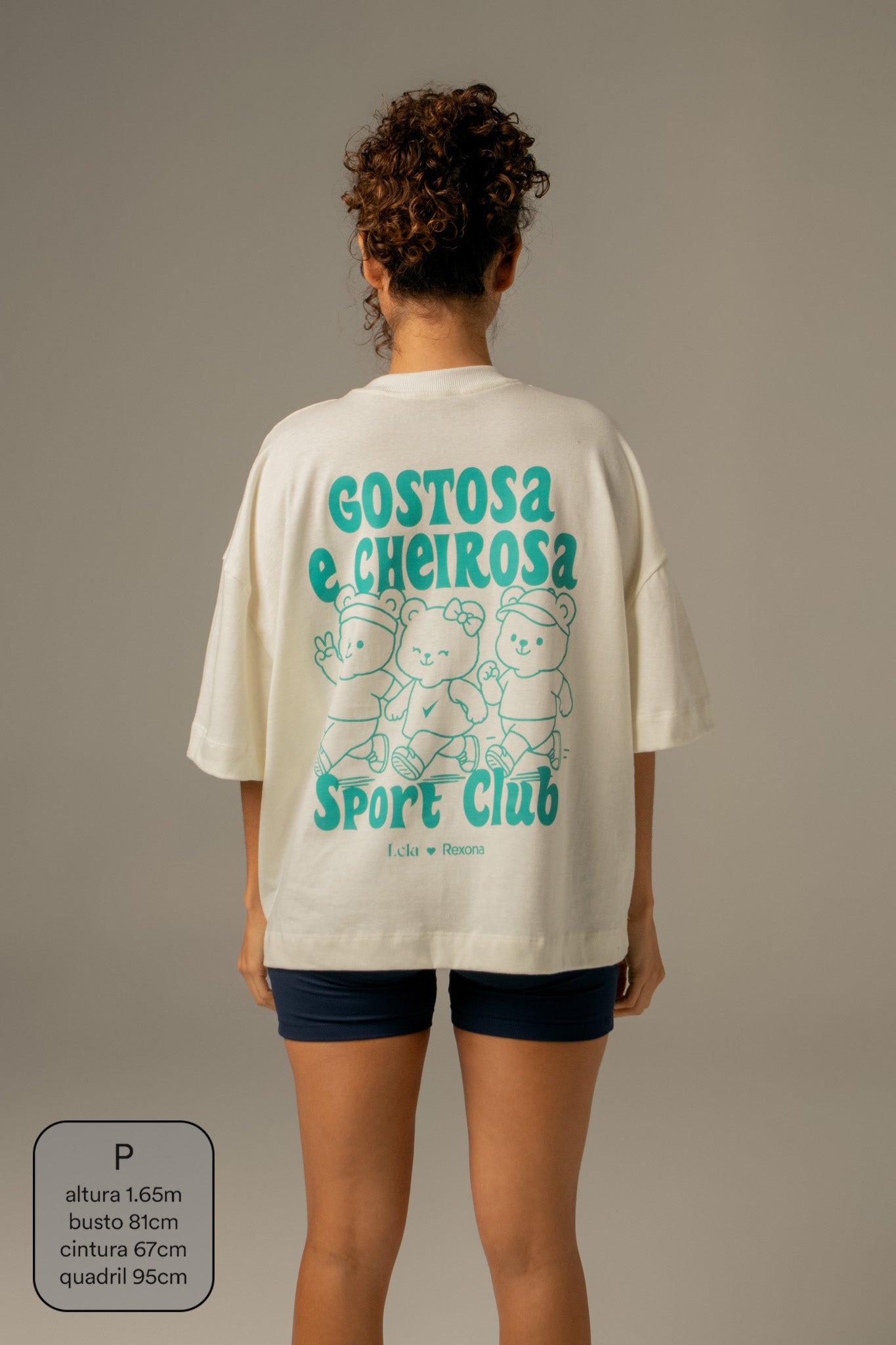 camisetão gostosa & cheirosa sport club collab Rexona