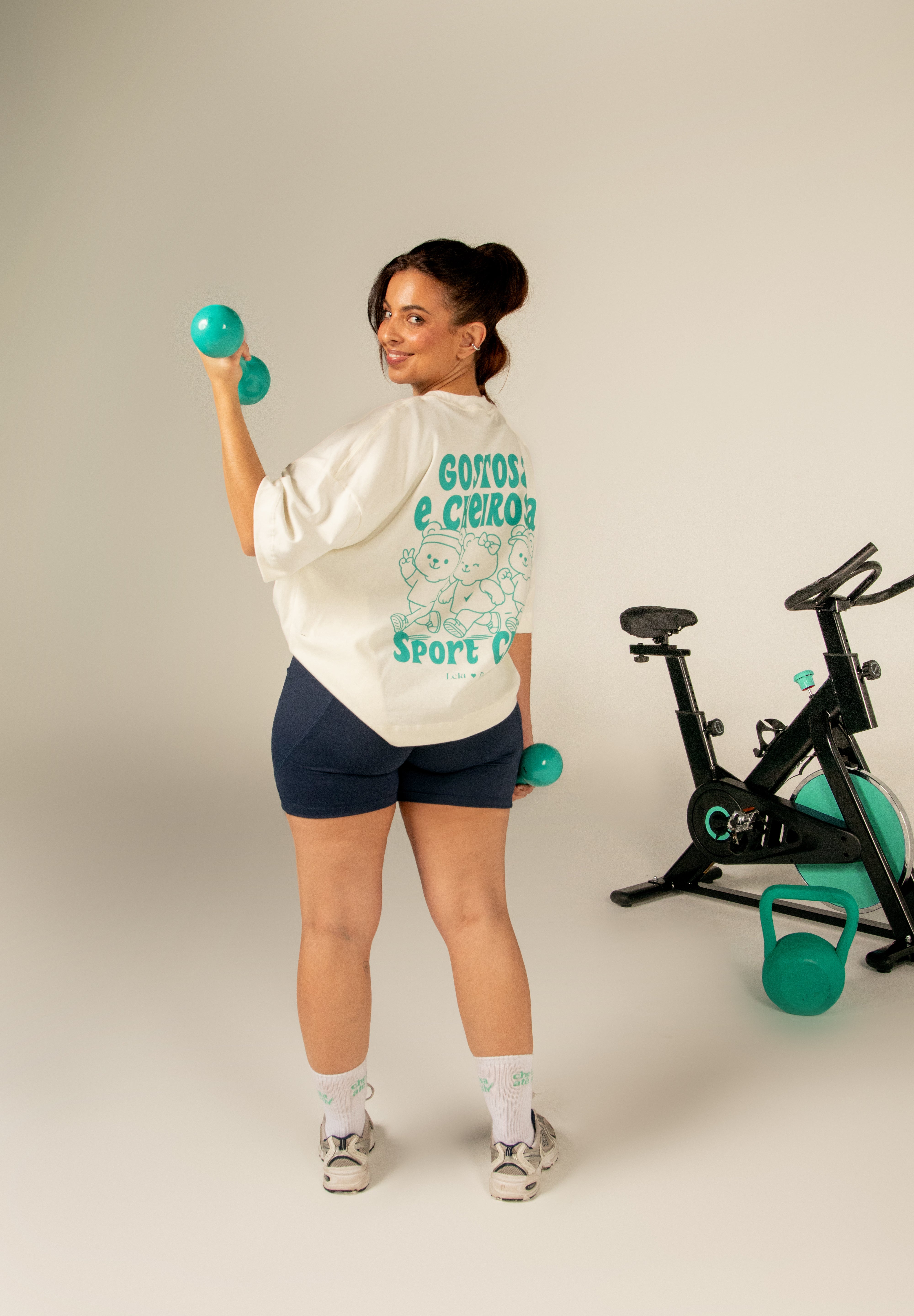 camisetão gostosa & cheirosa sport club collab Rexona