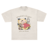 camisetão oversized descansar pra não desistir