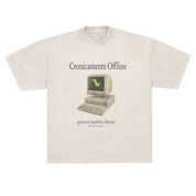 camiseta cronicamente offline