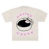 camisetão coffee lover