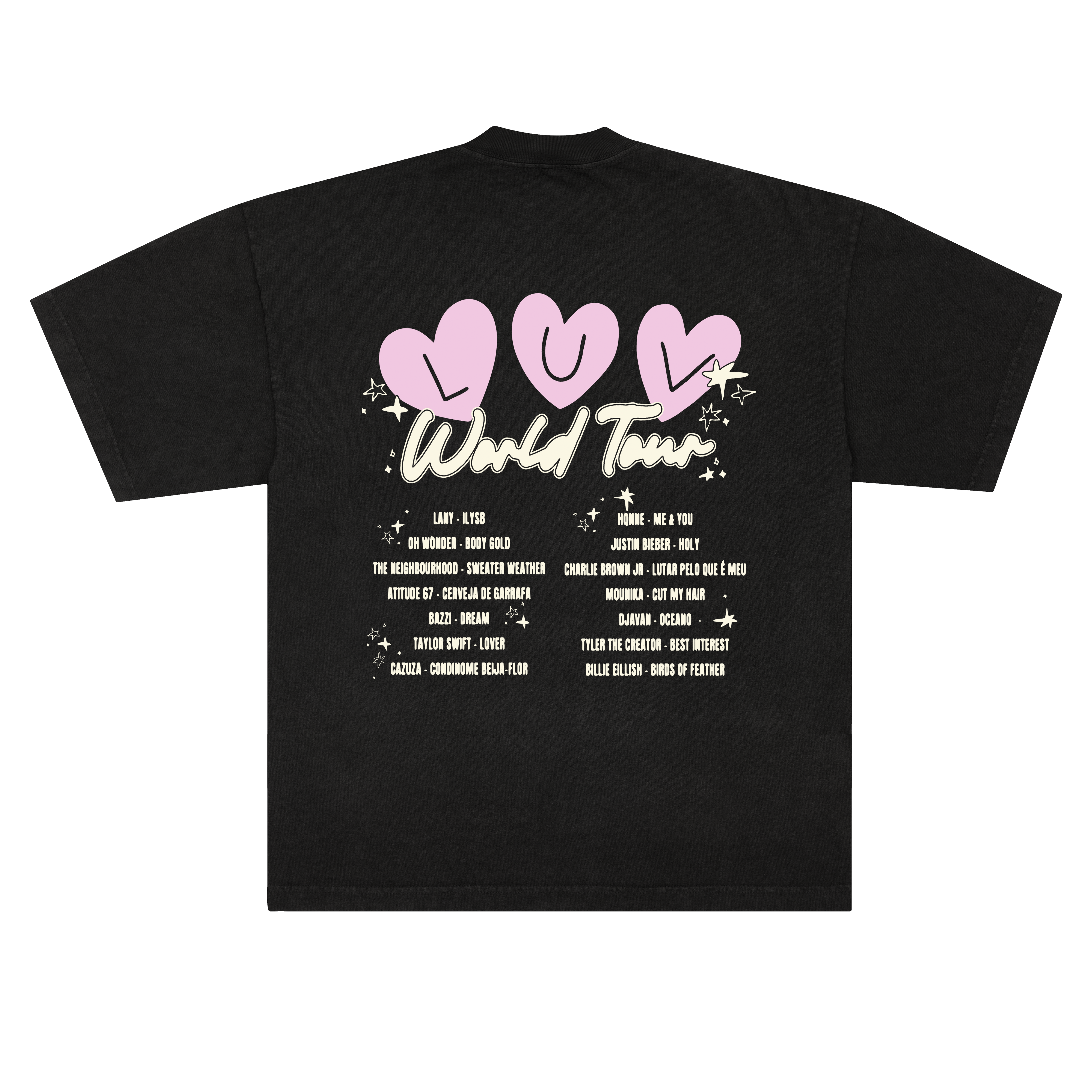 camisetão luv world tour