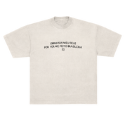 camisetão obrigada meu deus