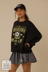 moletom oversized brasileira lela & kappa | moletom sem capuz felpado