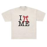 camisetão oversized i love me