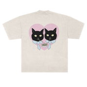 camisetão namorados LUV | camiseta oversized 100% algodão