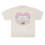 camisetão namorados LUV | camiseta oversized 100% algodão