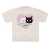 camisetão namorados LUV | camiseta oversized 100% algodão