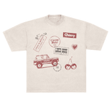 camisetão cherry baby