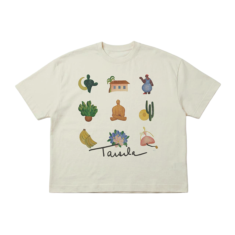 camisetão acervo collab tarsila do amaral
