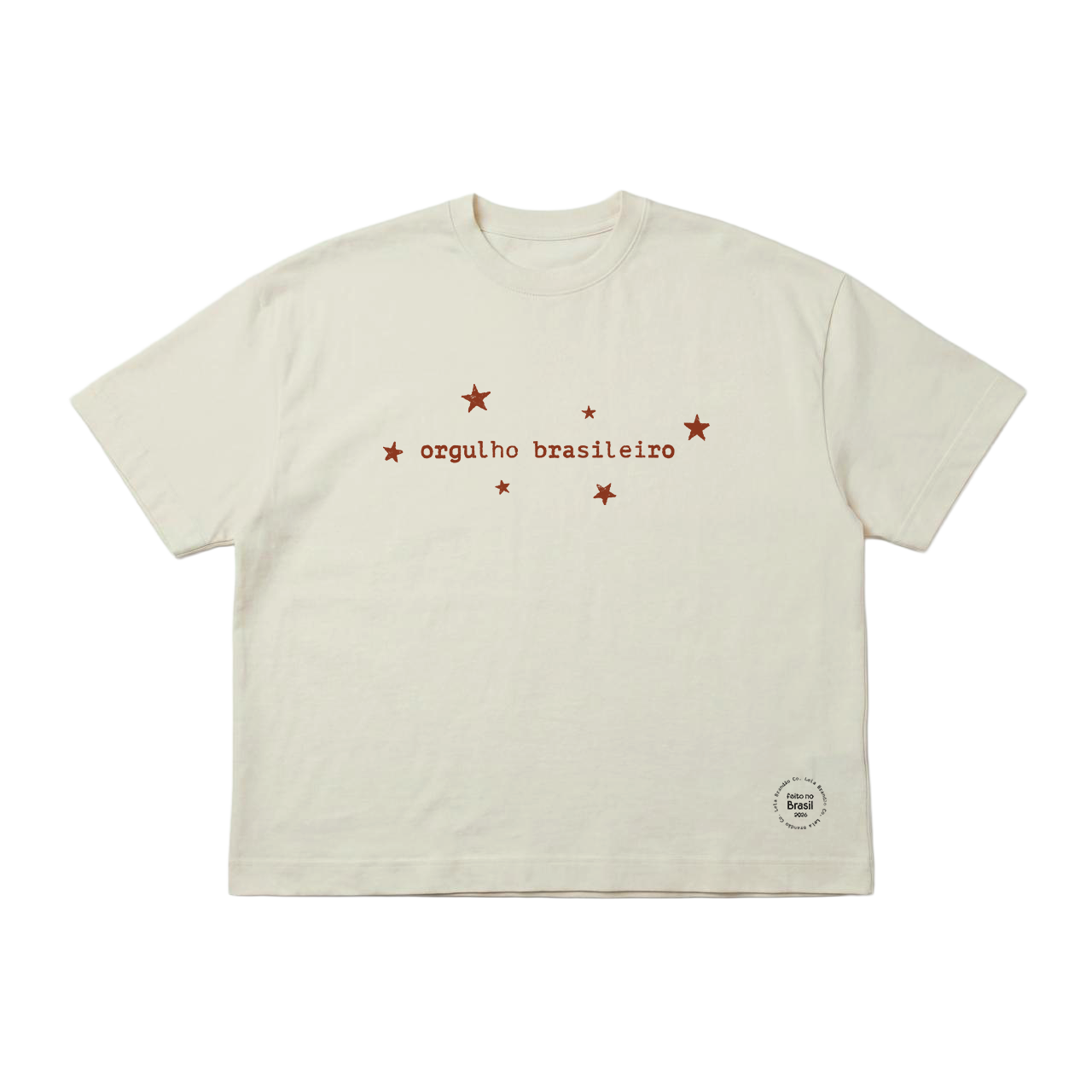 camisetão orgulho brasileiro