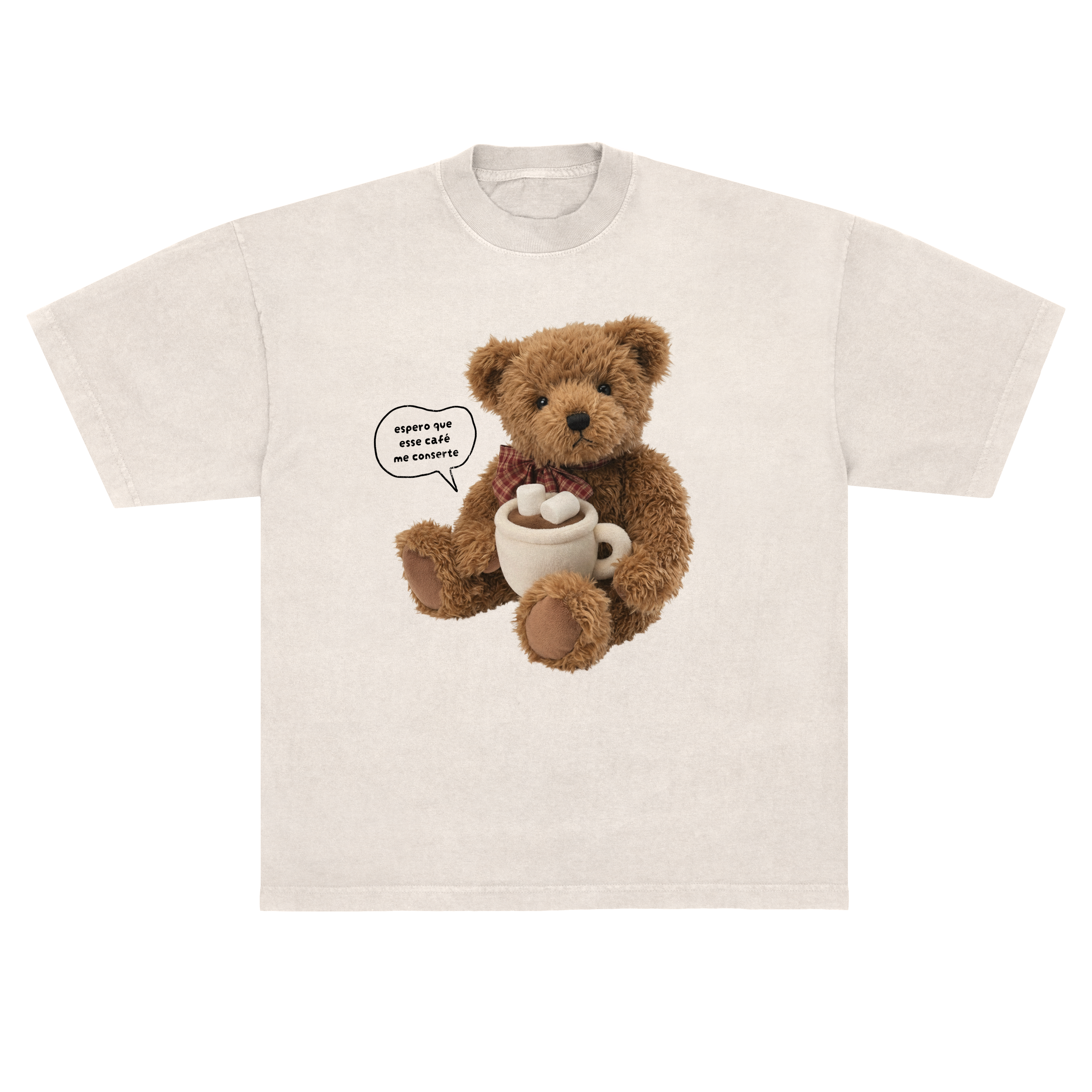 camisetão espero que esse café