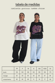 camisetão gostosas também choram collab aged