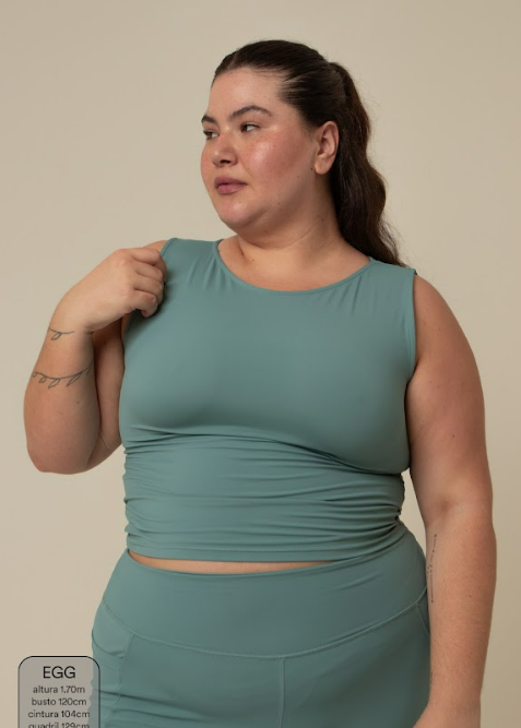 cropped reto gym babe | regata fitness