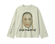 camiseta manga longa brasileira collab tarsila do amaral