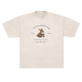 camisetão café & bichinhos