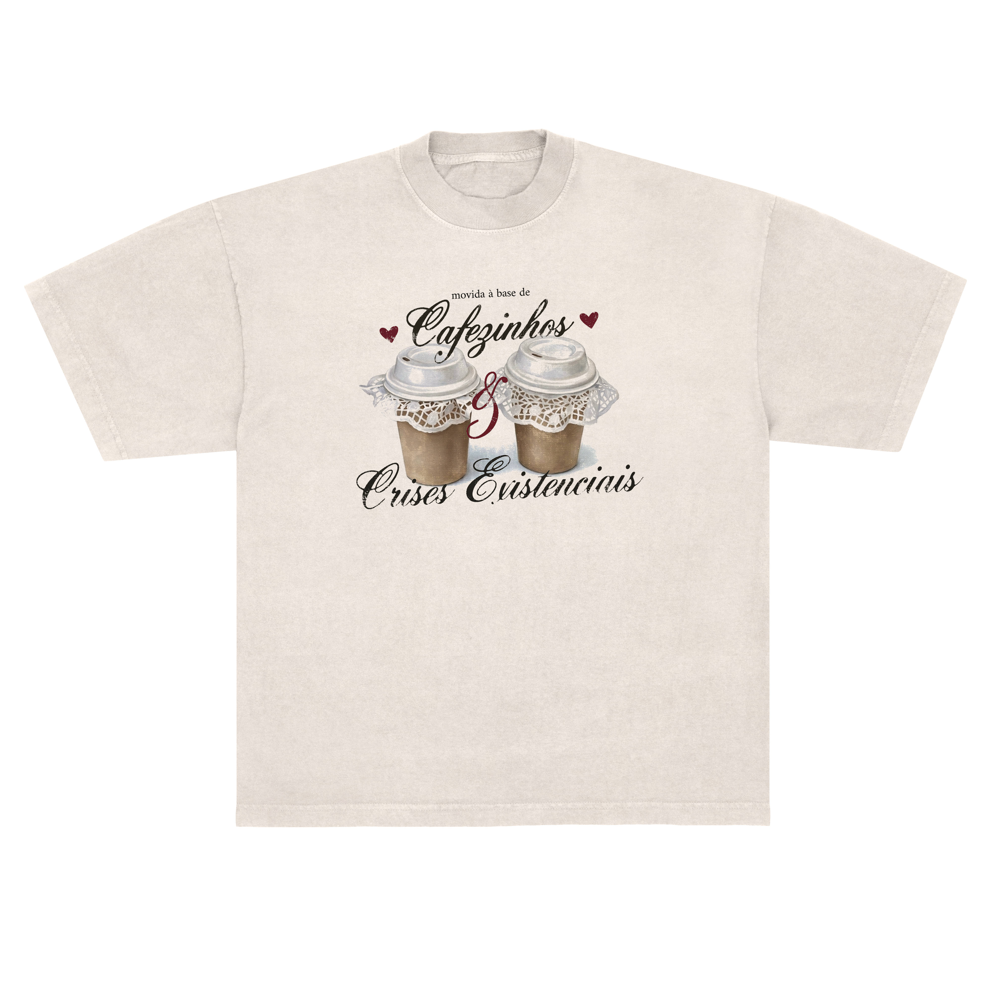 camisetão cafezinho e crises